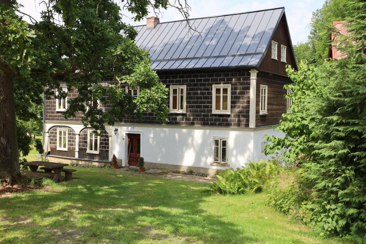Chalupa Hunikov Česká Kamenice Exterior foto