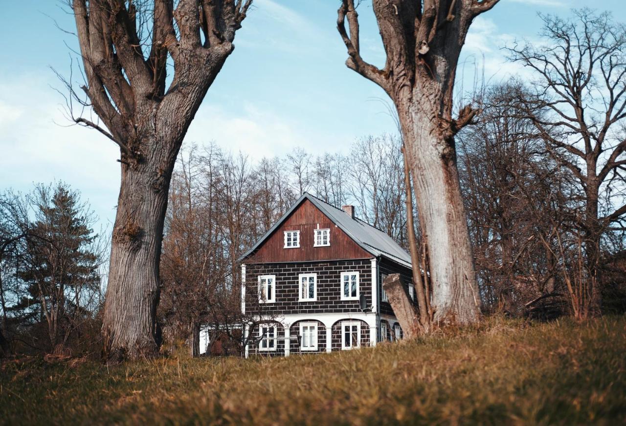 Chalupa Hunikov Česká Kamenice Exterior foto